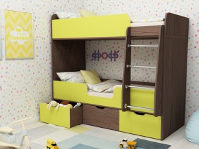 Кровать двухъярусная Малыш двойняшка бодега-лайм в Ирбите - irbit.magazinmebel.ru | фото - изображение 1