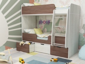 Кровать двухъярусная Малыш двойняшка винтерберг-бодега в Ирбите - irbit.magazinmebel.ru | фото