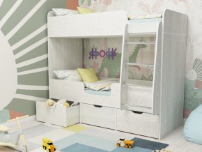 Кровать двухъярусная Малыш двойняшка винтерберг-феритейл в Ирбите - irbit.magazinmebel.ru | фото