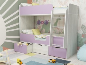 Кровать двухъярусная Малыш двойняшка винтерберг-ирис в Ирбите - irbit.magazinmebel.ru | фото - изображение 1