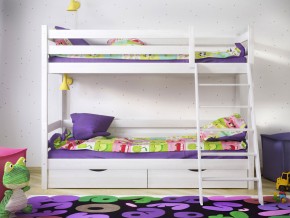 Кровать двухъярусная Сонечка с ящиками и лестницей в Ирбите - irbit.magazinmebel.ru | фото - изображение 2