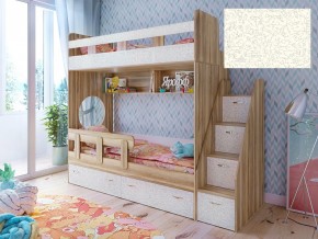 Кровать двухъярусная Юниор 1 с фасадом для рисования феритейл в Ирбите - irbit.magazinmebel.ru | фото