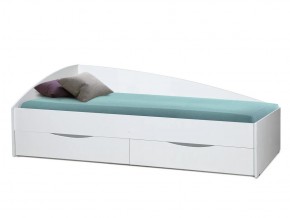 Кровать Фея-3 асимметричная 1900х800 белый в Ирбите - irbit.magazinmebel.ru | фото