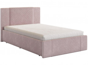Кровать Хлоя 1200 велюр нежно-розовый в Ирбите - irbit.magazinmebel.ru | фото - изображение 1
