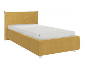 Кровать Квест 900 велюр медовый в Ирбите - irbit.magazinmebel.ru | фото