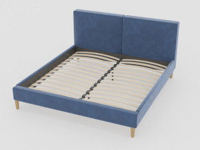 Кровать Линси 1200 синий в Ирбите - irbit.magazinmebel.ru | фото
