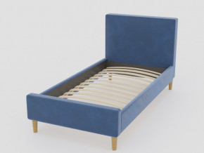 Кровать Линси 900 синий в Ирбите - irbit.magazinmebel.ru | фото - изображение 1