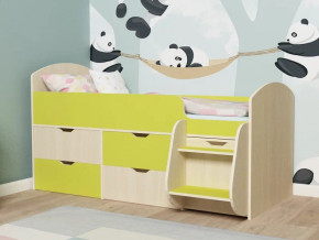 Кровать Малыш-7 Дуб-лайм в Ирбите - irbit.magazinmebel.ru | фото