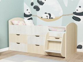 Кровать Малыш-7 Дуб-Винтерберг в Ирбите - irbit.magazinmebel.ru | фото - изображение 1