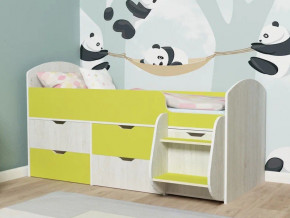Кровать Малыш-7 Винтербер-Лайм в Ирбите - irbit.magazinmebel.ru | фото - изображение 1