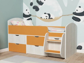 Кровать Малыш-7 Винтербер-Оранжевый в Ирбите - irbit.magazinmebel.ru | фото - изображение 1