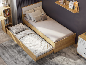 Кровать одинарная Милан выкатная с настилом в Ирбите - irbit.magazinmebel.ru | фото