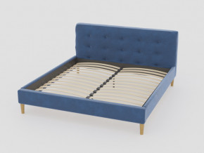 Кровать Пайли 1400 синий в Ирбите - irbit.magazinmebel.ru | фото - изображение 1