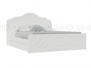 Кровать Престиж 1600 Белый матовый в Ирбите - irbit.magazinmebel.ru | фото - изображение 1