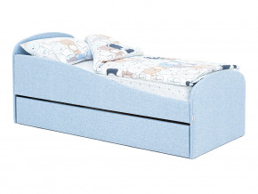 Кровать с ящиком Letmo небесный (рогожка) в Ирбите - irbit.magazinmebel.ru | фото - изображение 11
