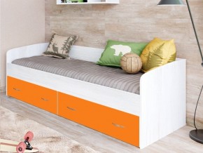 Кровать с выкатными ящиками Винтерберг, оранжевый в Ирбите - irbit.magazinmebel.ru | фото - изображение 1