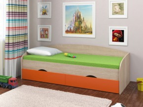 Кровать Соня 2 сонома-оранжевый в Ирбите - irbit.magazinmebel.ru | фото