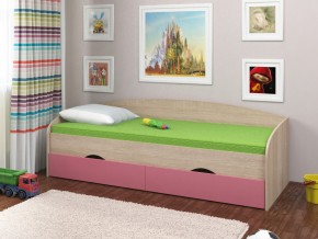 Кровать Соня 2 сонома-розовый в Ирбите - irbit.magazinmebel.ru | фото
