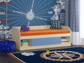 Кровать Соня 4 дуб молочный-голубой в Ирбите - irbit.magazinmebel.ru | фото