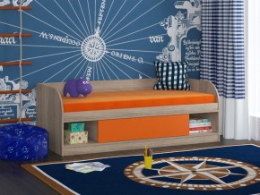 Кровать Соня 4 сонома-оранжевый в Ирбите - irbit.magazinmebel.ru | фото