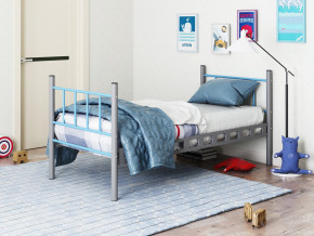 Кровать-трансформер Мальта серый с голубым в Ирбите - irbit.magazinmebel.ru | фото - изображение 4