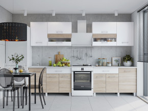 Кухонный гарнитур Trend 1200 мм сонома-белый в Ирбите - irbit.magazinmebel.ru | фото - изображение 3