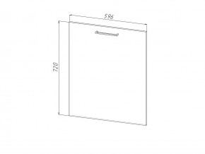 П 60 Комплект для посудомоечной машины 600 мм (цоколь + фасад) ЛДСП в Ирбите - irbit.magazinmebel.ru | фото