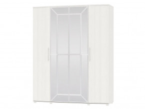 Шкаф 4-х дверный Амели 4-5200 Рамух белый в Ирбите - irbit.magazinmebel.ru | фото
