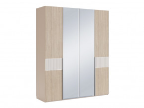 Шкаф четырехдверный с зеркалом Беатрис мод.9/мод.10.1/мод.10.2 в Ирбите - irbit.magazinmebel.ru | фото