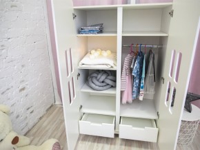 Шкаф детский двухдверный с ящиками Домик в Ирбите - irbit.magazinmebel.ru | фото - изображение 4