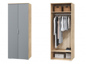 Шкаф для одежды 2-х дверный Сканди смоки софт в Ирбите - irbit.magazinmebel.ru | фото