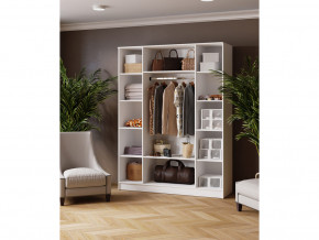 Шкаф комбинированный Ларс 1600 белый в Ирбите - irbit.magazinmebel.ru | фото - изображение 2