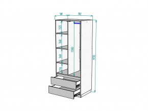 Шкаф Malta light H297 Белый в Ирбите - irbit.magazinmebel.ru | фото - изображение 2