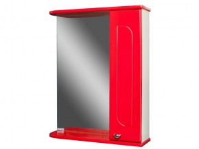 Шкаф зеркало Радуга Красный 60 левый/правый в Ирбите - irbit.magazinmebel.ru | фото