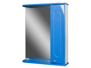 Шкаф зеркало Радуга Синий металлик 50 левый/правый в Ирбите - irbit.magazinmebel.ru | фото