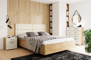 Спальня Livorno Софт Панакота с комодом в Ирбите - irbit.magazinmebel.ru | фото