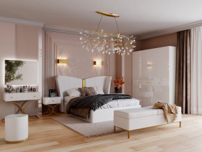 Спальня Рише белый глянец с перламутром в Ирбите - irbit.magazinmebel.ru | фото