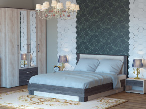 Спальня Версаль-1 Дуб сакраменте / Ясень анкор в Ирбите - irbit.magazinmebel.ru | фото