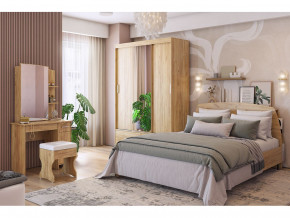 Спальня Виктория-1 дуб крафт золотой в Ирбите - irbit.magazinmebel.ru | фото