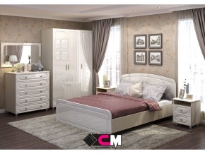 Спальня Виктория МДФ с большим комодом в Ирбите - irbit.magazinmebel.ru | фото