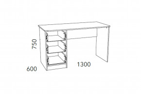 Стол письменный Фанк НМ 011.47-01 М2 в Ирбите - irbit.magazinmebel.ru | фото - изображение 3