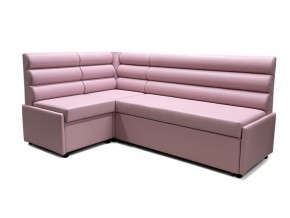 Угловой диван Призма Валики с коробами розовый в Ирбите - irbit.magazinmebel.ru | фото